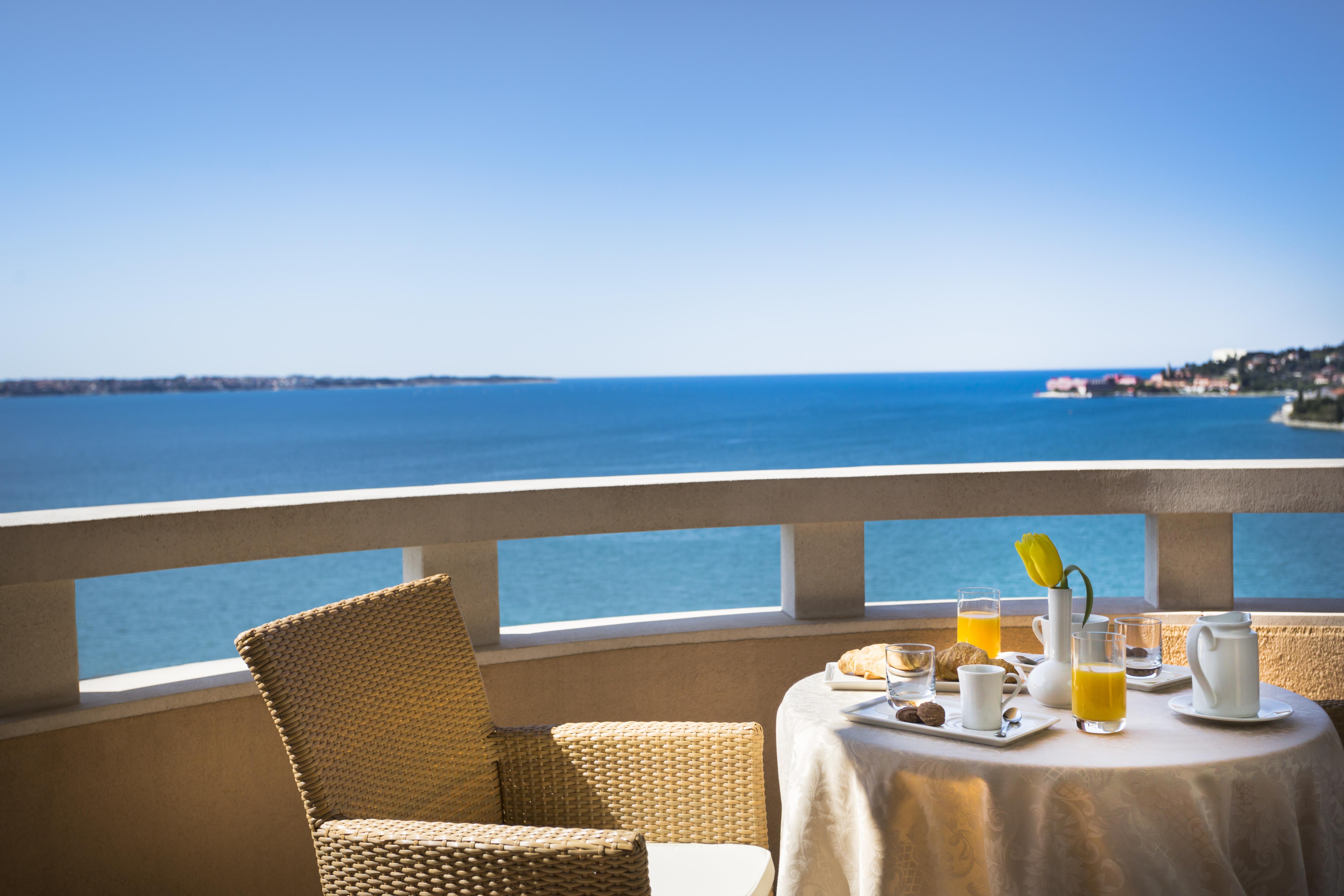 Remisens Hotel Metropol Portoroz Exterior photo View from the hotel